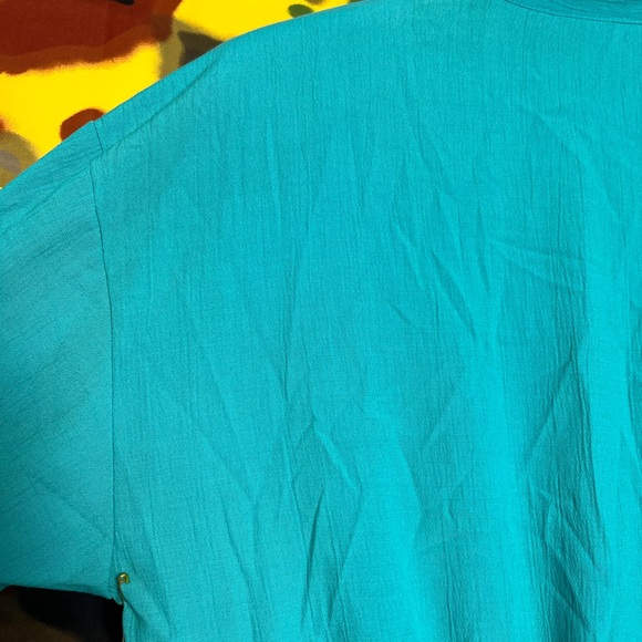 Vintage Donna Toran “Jaguars Teal” Jumpsuit Womens Size Medium - Picture 14 of 16